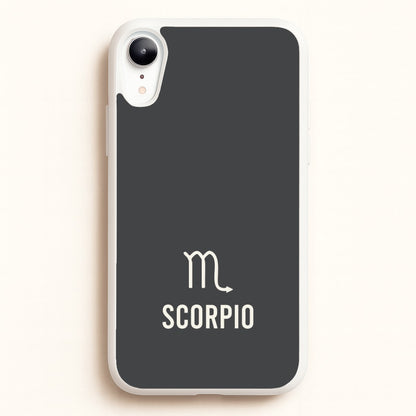 Scorpio Pastel Zodiac iPhone XR Case