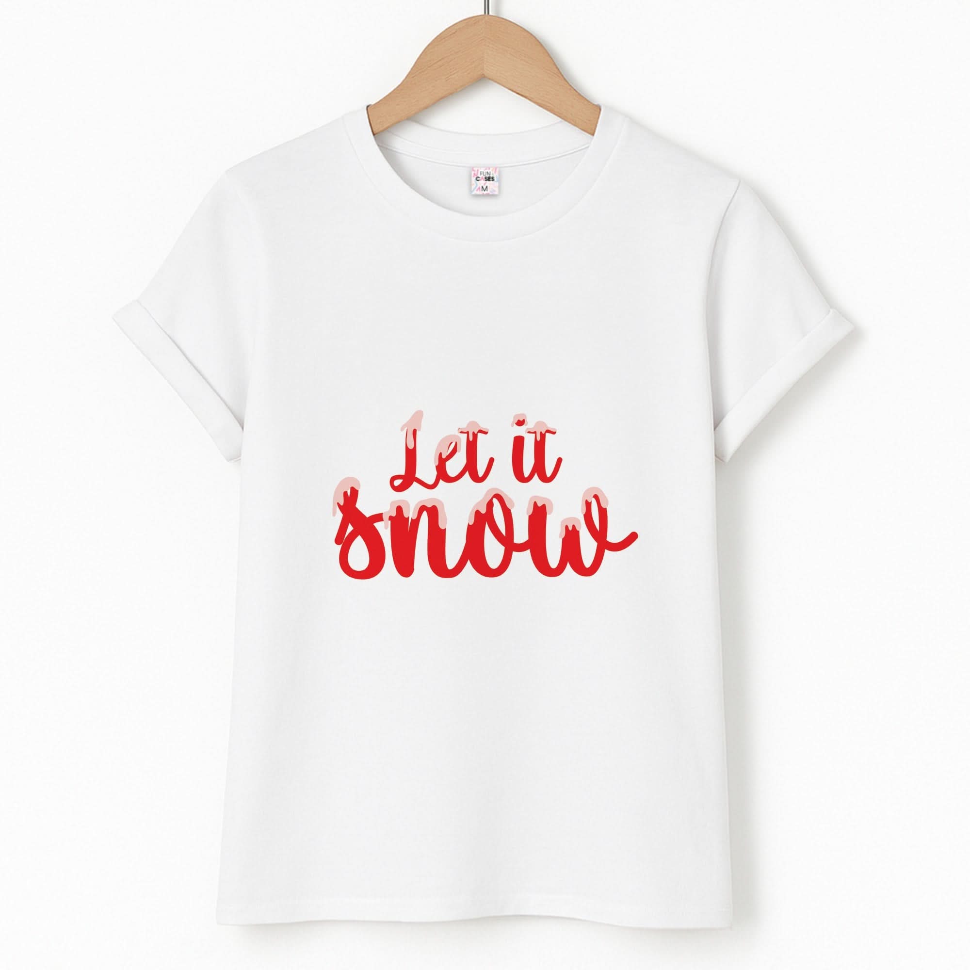 Let It Snow Snowflakes T-Shirt