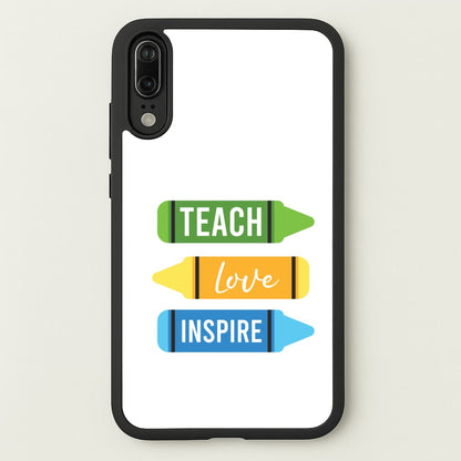 Teach, Love, Inspire Huawei P20 Case