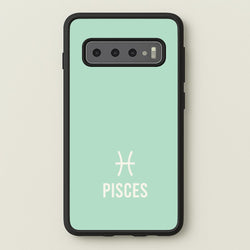 Pisces Pastel Zodiac Galaxy S10 Case