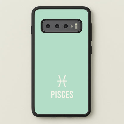 Pisces Pastel Zodiac Galaxy S10 Plus Case