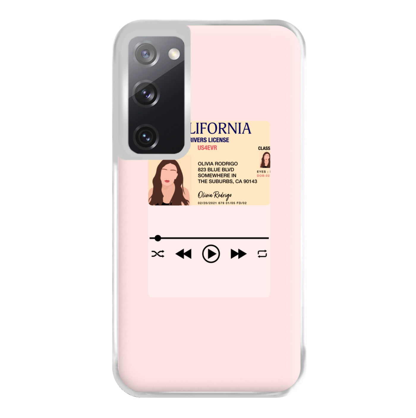 Drivers License - Olivia TikTok Phone Case