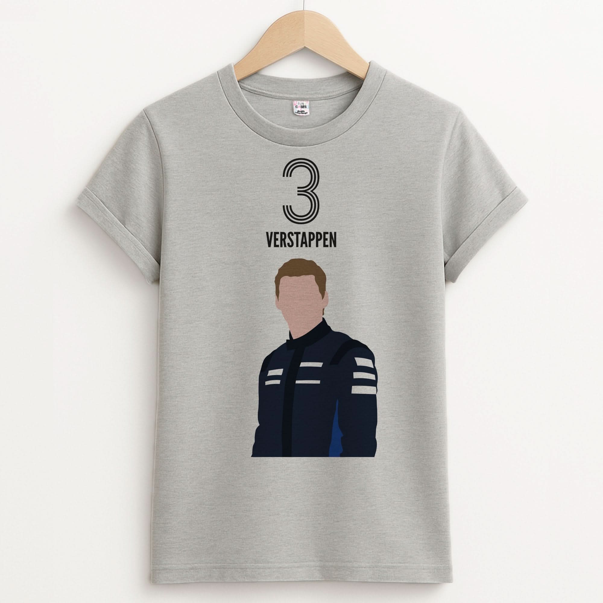 Verstappen 2026 Unisex Grey T-Shirt