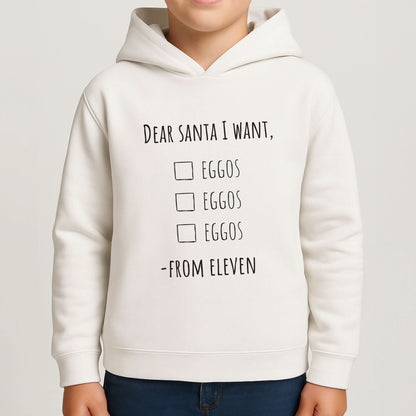 Eleven's Christmas List Boys Hoodie