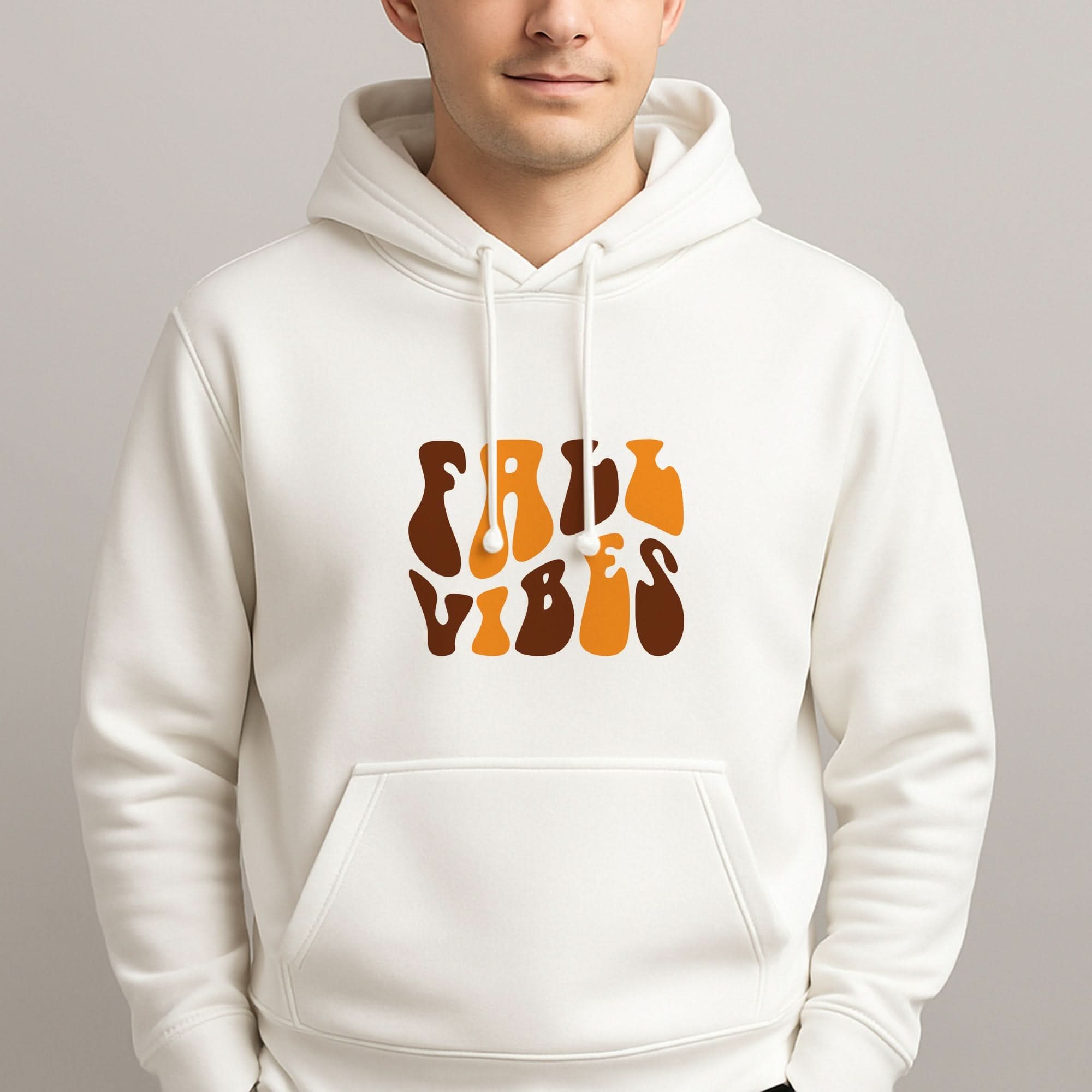 Fall Vibes Mens Hoodie