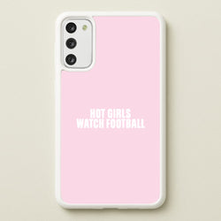 Hot Girls Watch Football Galaxy A41 Case