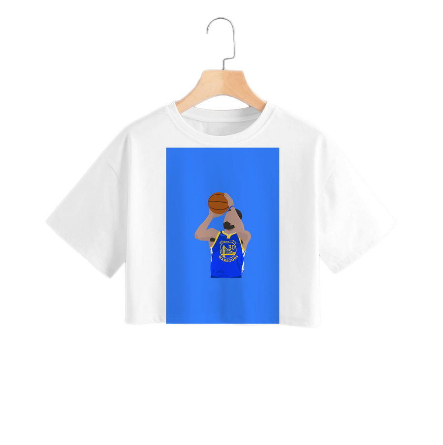 Steph Curry - Basketball Crop Top