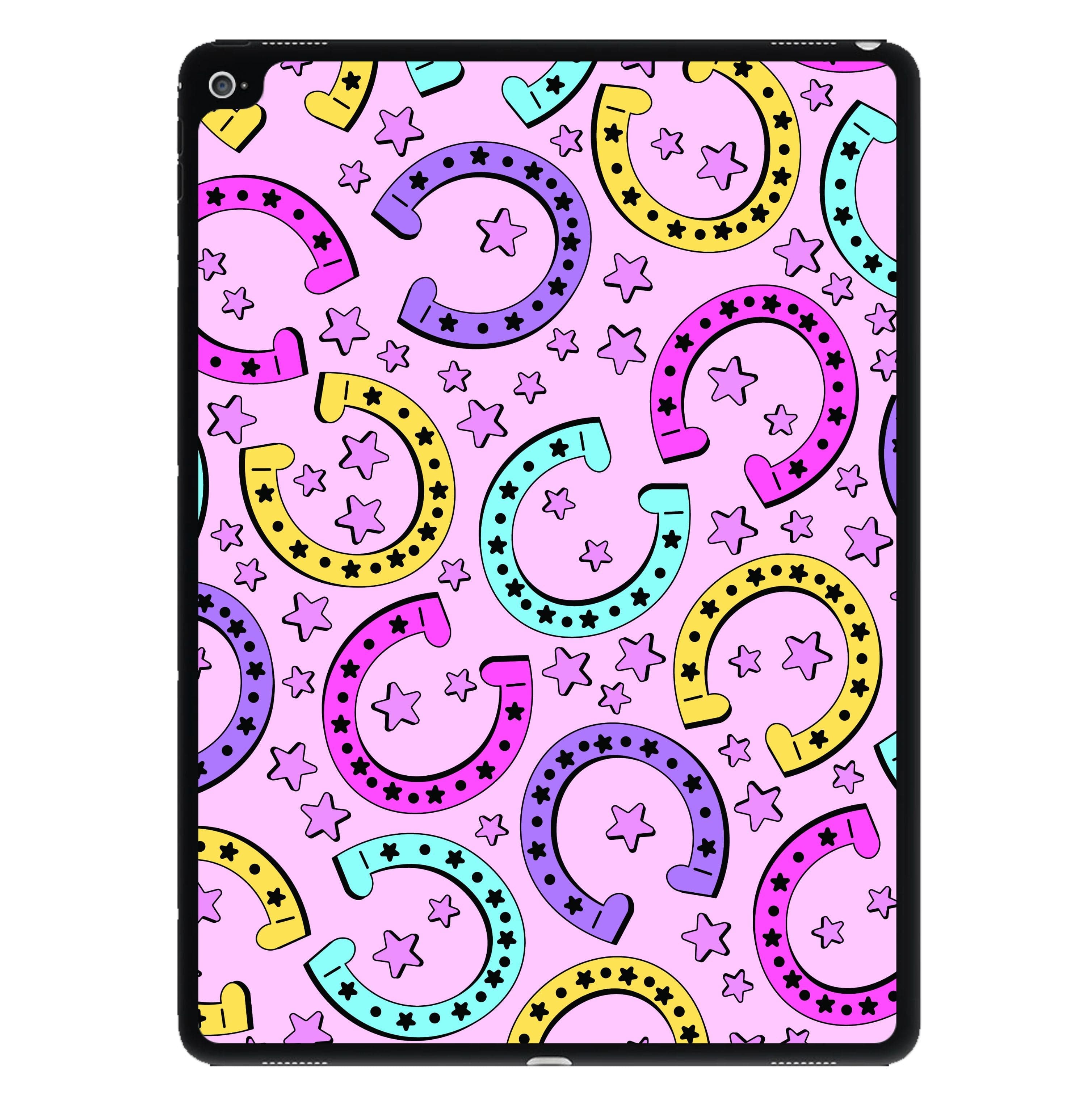 Horseshoe Pattern - Horses iPad Case