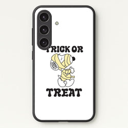 Trick Or Treat Cartoon Beagle Galaxy S25 Case