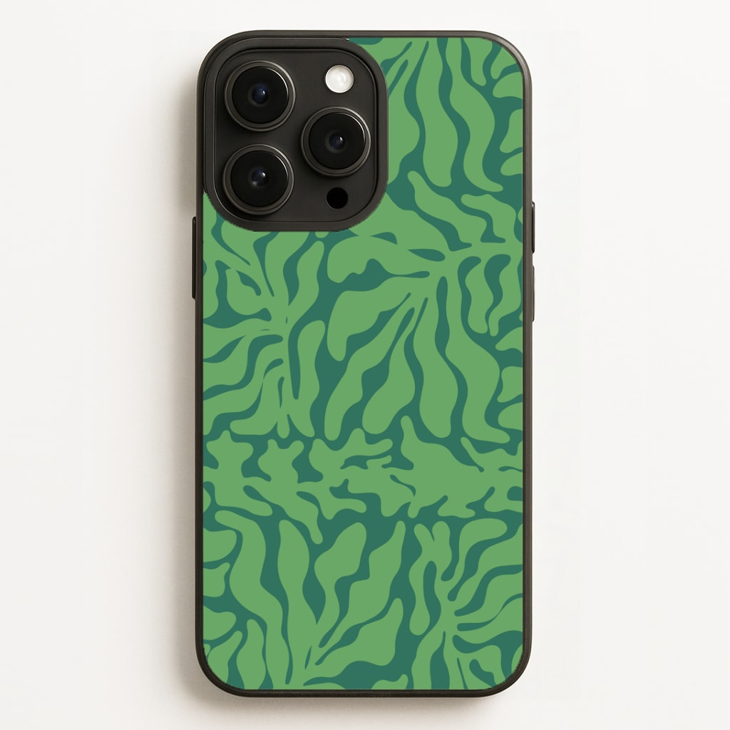Green Leaves - Foliage Phone Case for iPhone, Samsung Galaxy and Google Pixel