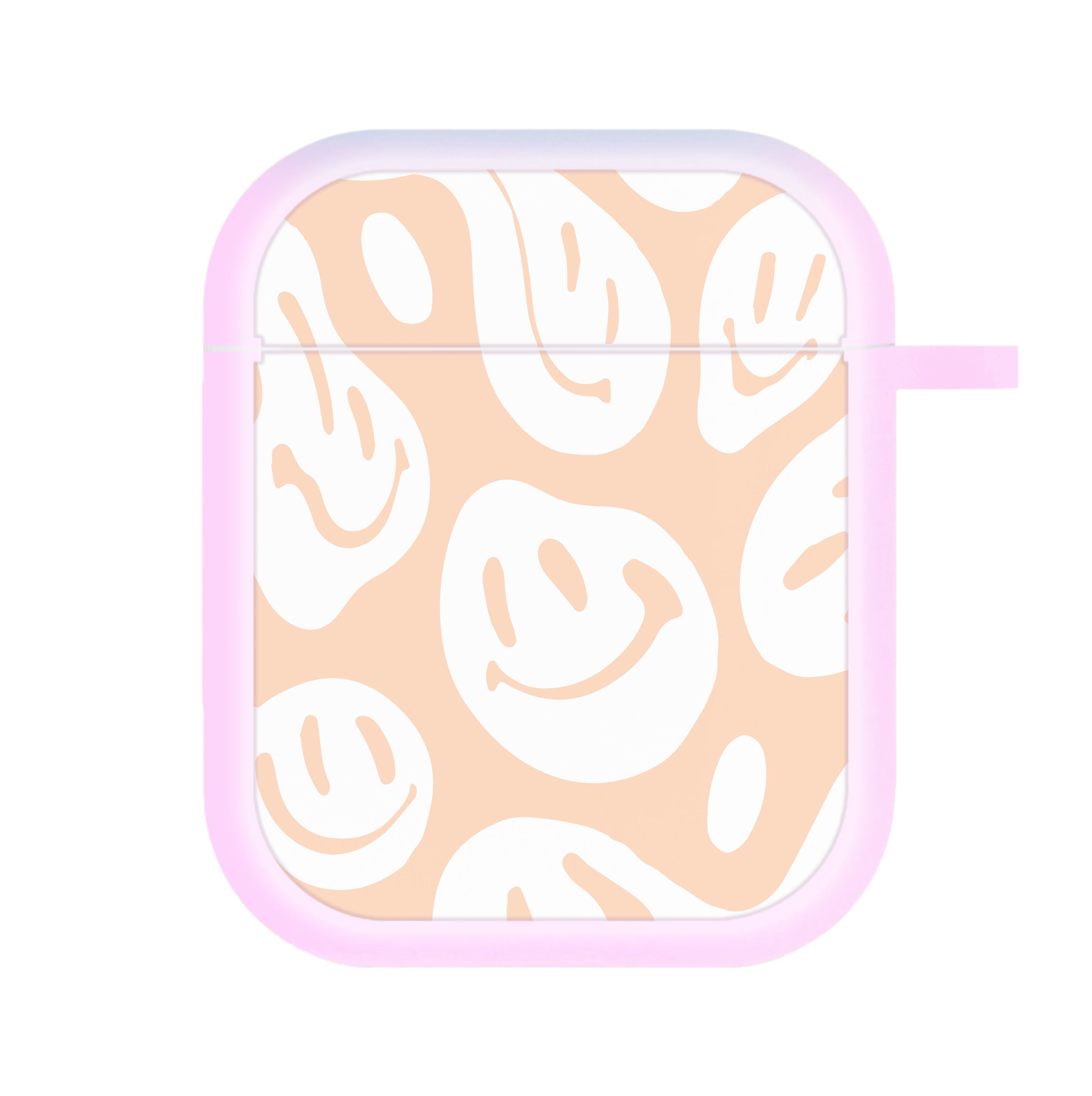 Trippn Smiley - Orange AirPods Case