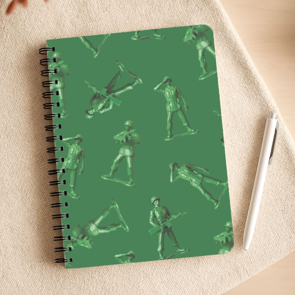 Toy Army Soldier Pattern Notepad