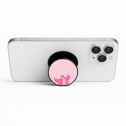 Harry Pink Coat  Phone Stand