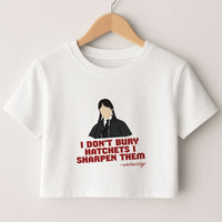 I Sharpen Them Crop top
