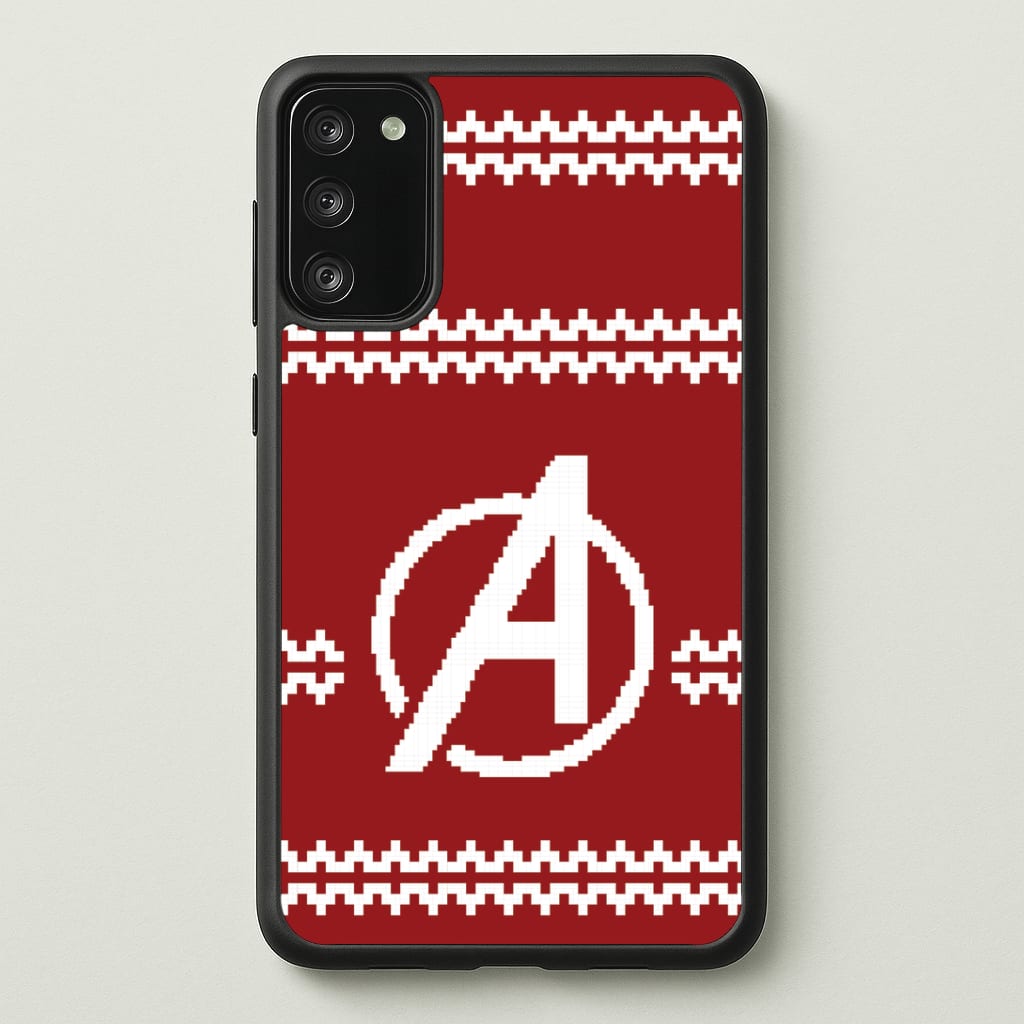 Superhero Team Red Christmas Jumper  Galaxy A41 Case