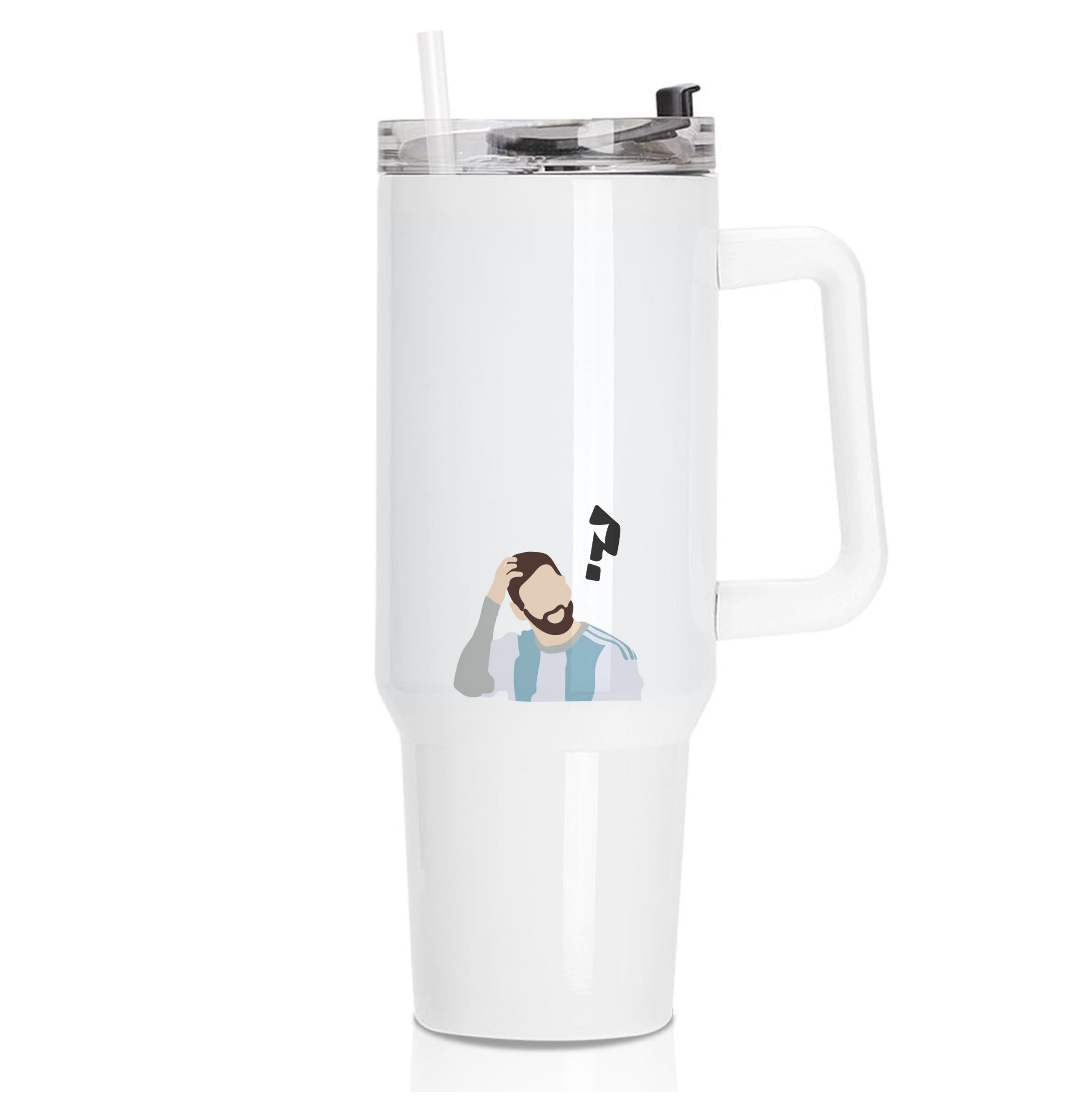 Question Mark - Messi Tumbler