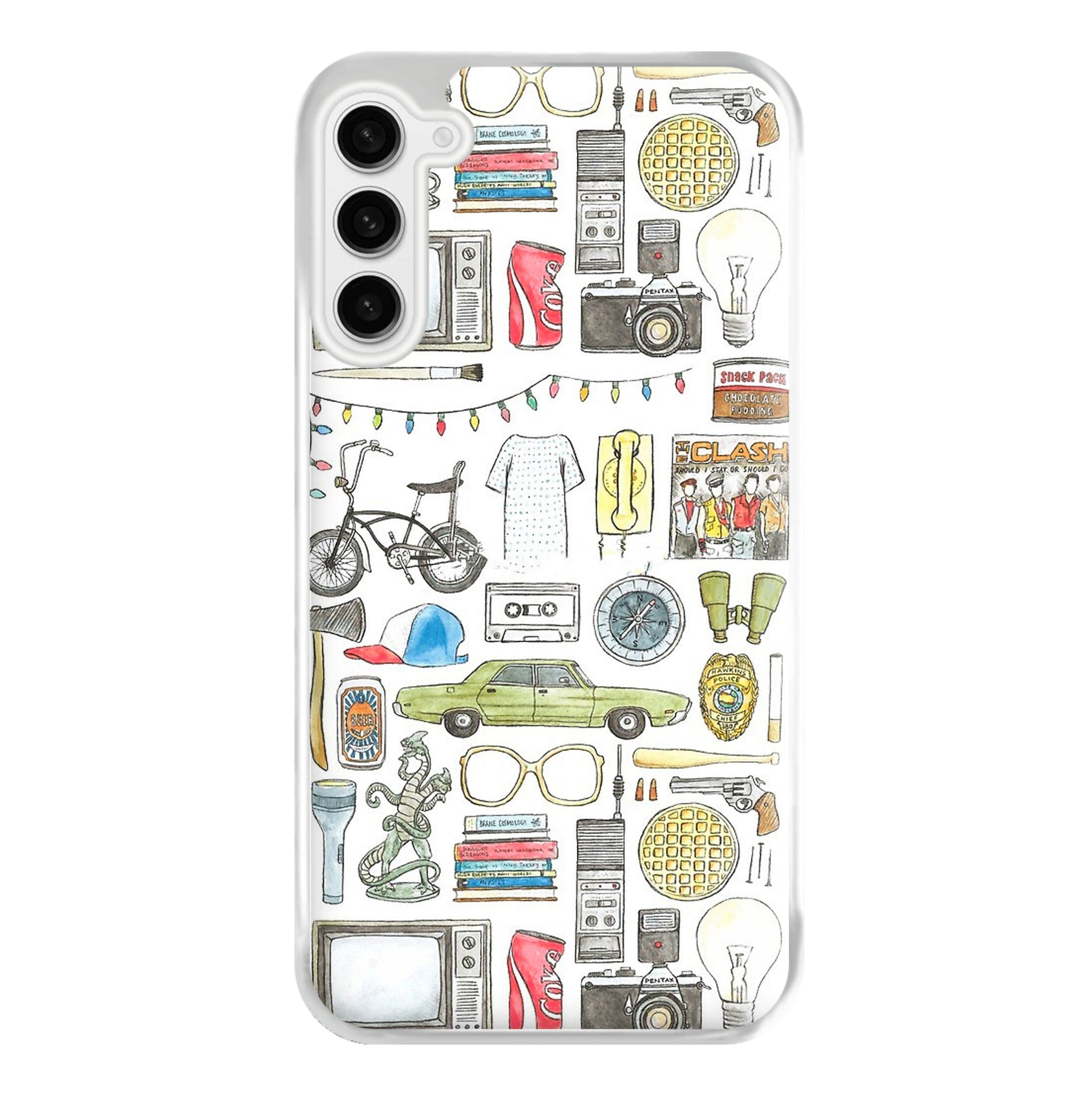 Stranger Objects Illustration Phone Case