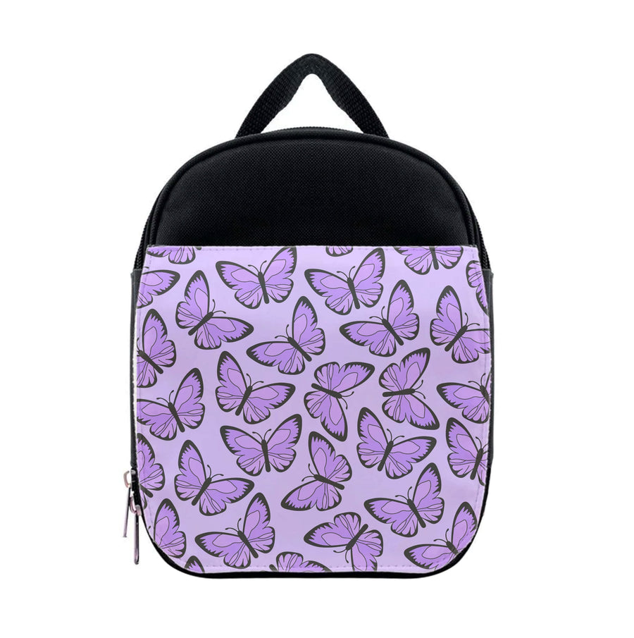 Purple Butterfly - Butterfly Patterns Lunchbox