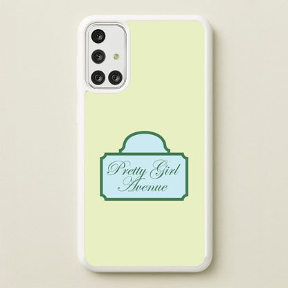 Pretty Girl Avenue Galaxy A71 Case