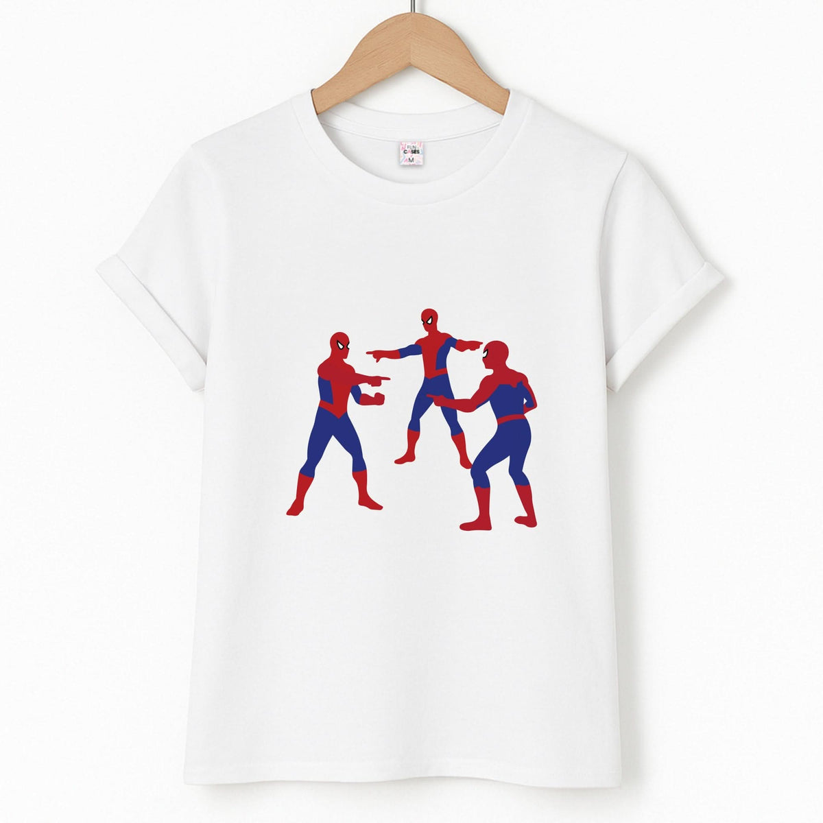 Spider Hero Pointing Meme T-Shirt
