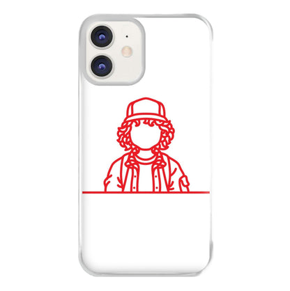 Dustin Outline Phone Case