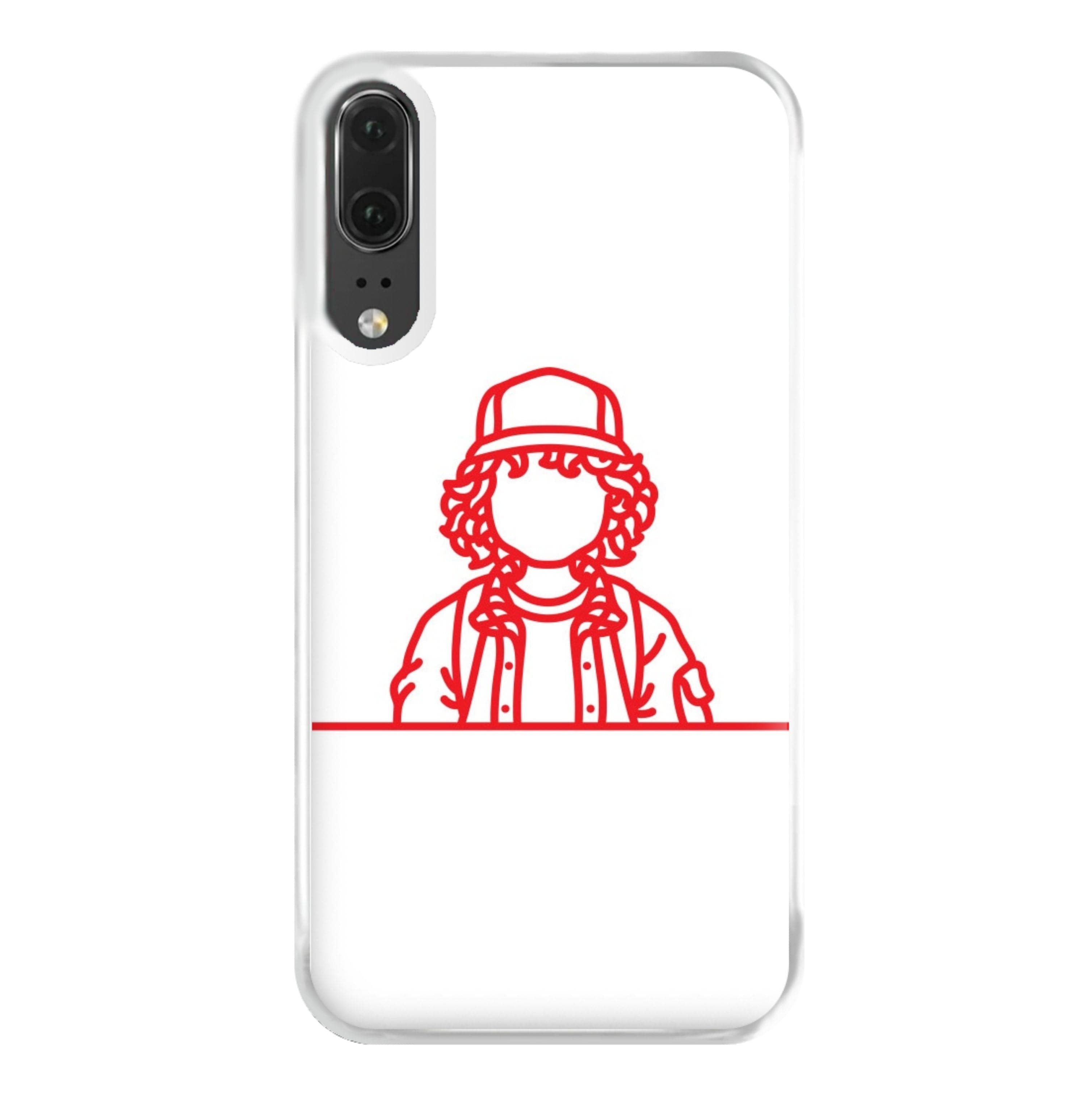 Dustin Outline Phone Case