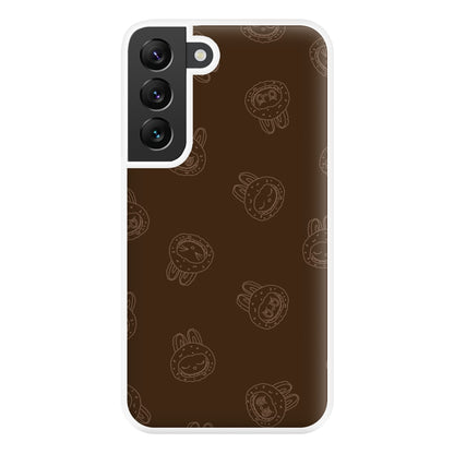 Monsters Outline Pattern I Galaxy S22 Plus Case