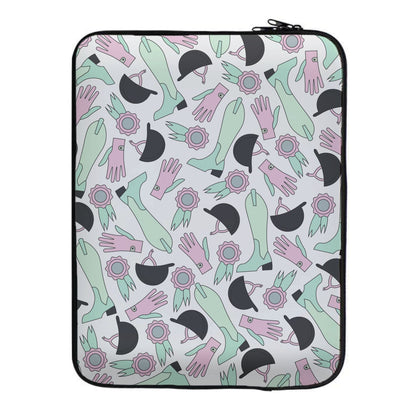 Clothing Patterns - Horses Laptop Sleeve