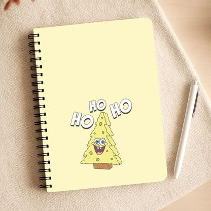 Christmas Tree Cartoon Sponge Notepad