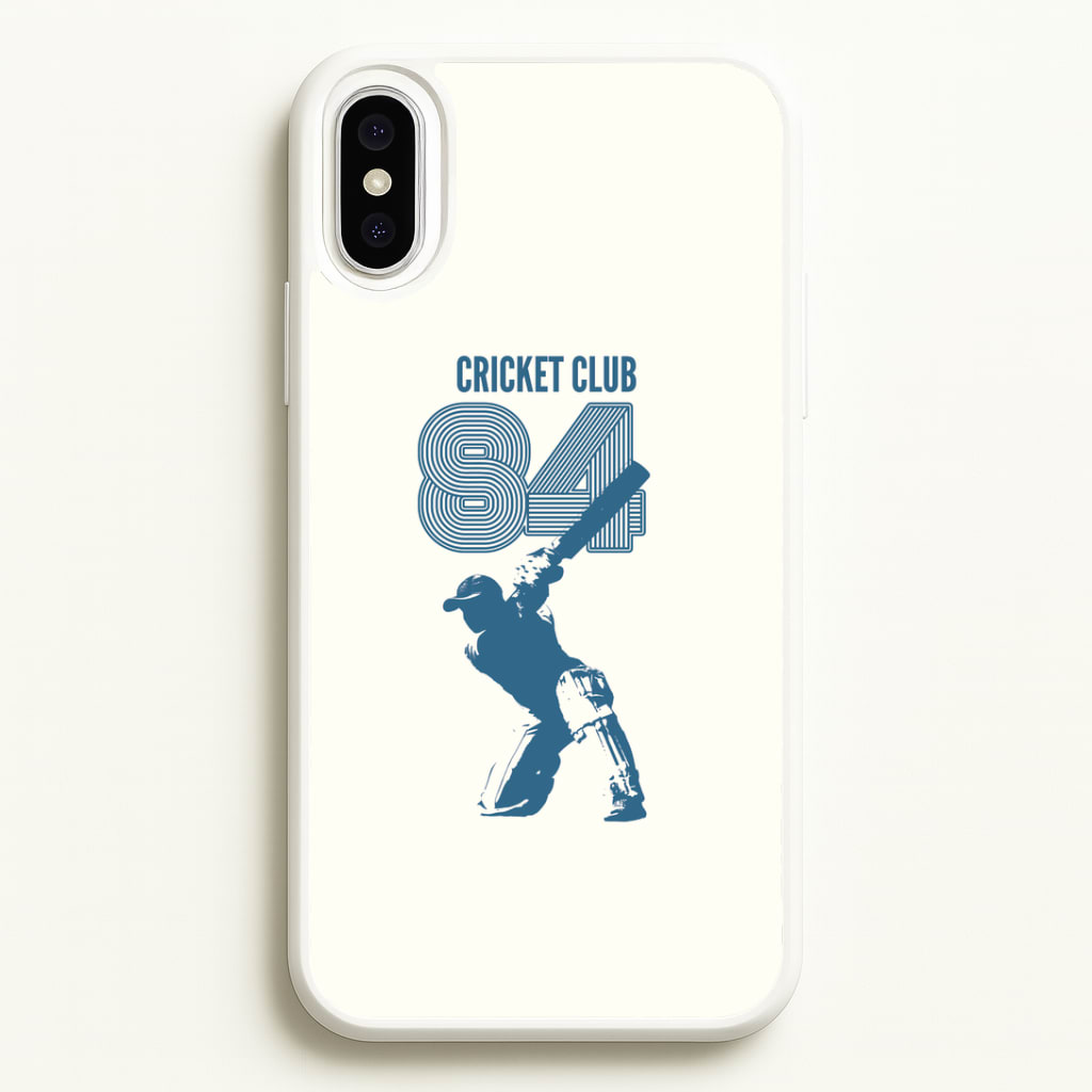 Cricket Club '84 iPhone XS Max Case