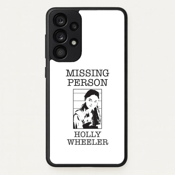 Missing Person Holly Galaxy A33 Case