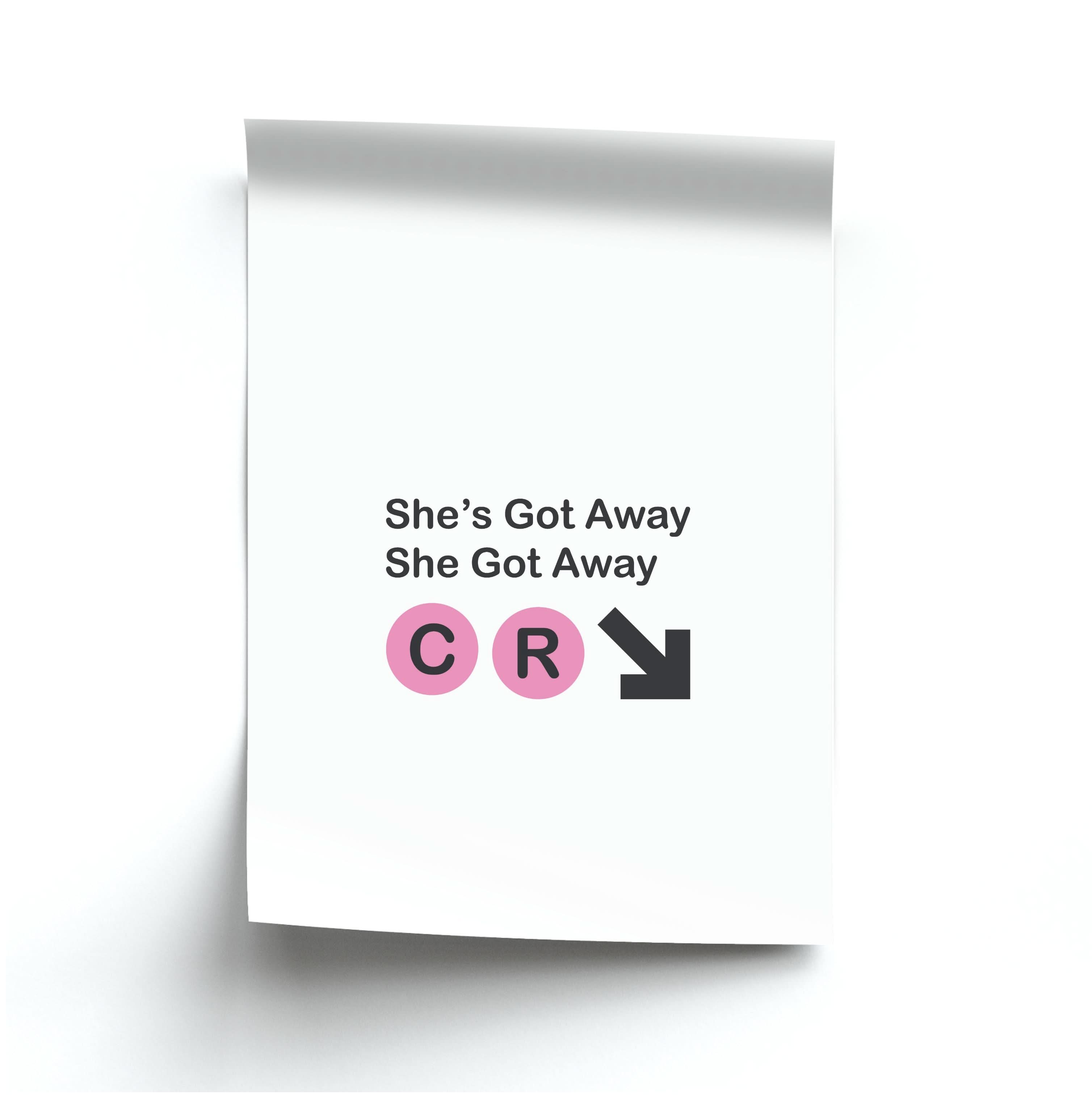 She Got Away Poster