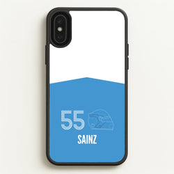 Sainz Helmet 2026 iPhone XS Max Case
