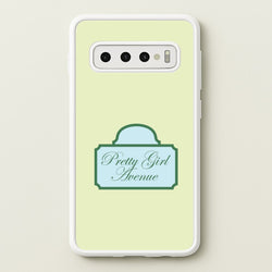Pretty Girl Avenue Galaxy S10 Case