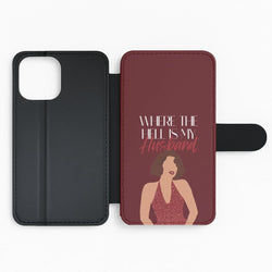 Where The Hell Flip Phone Case