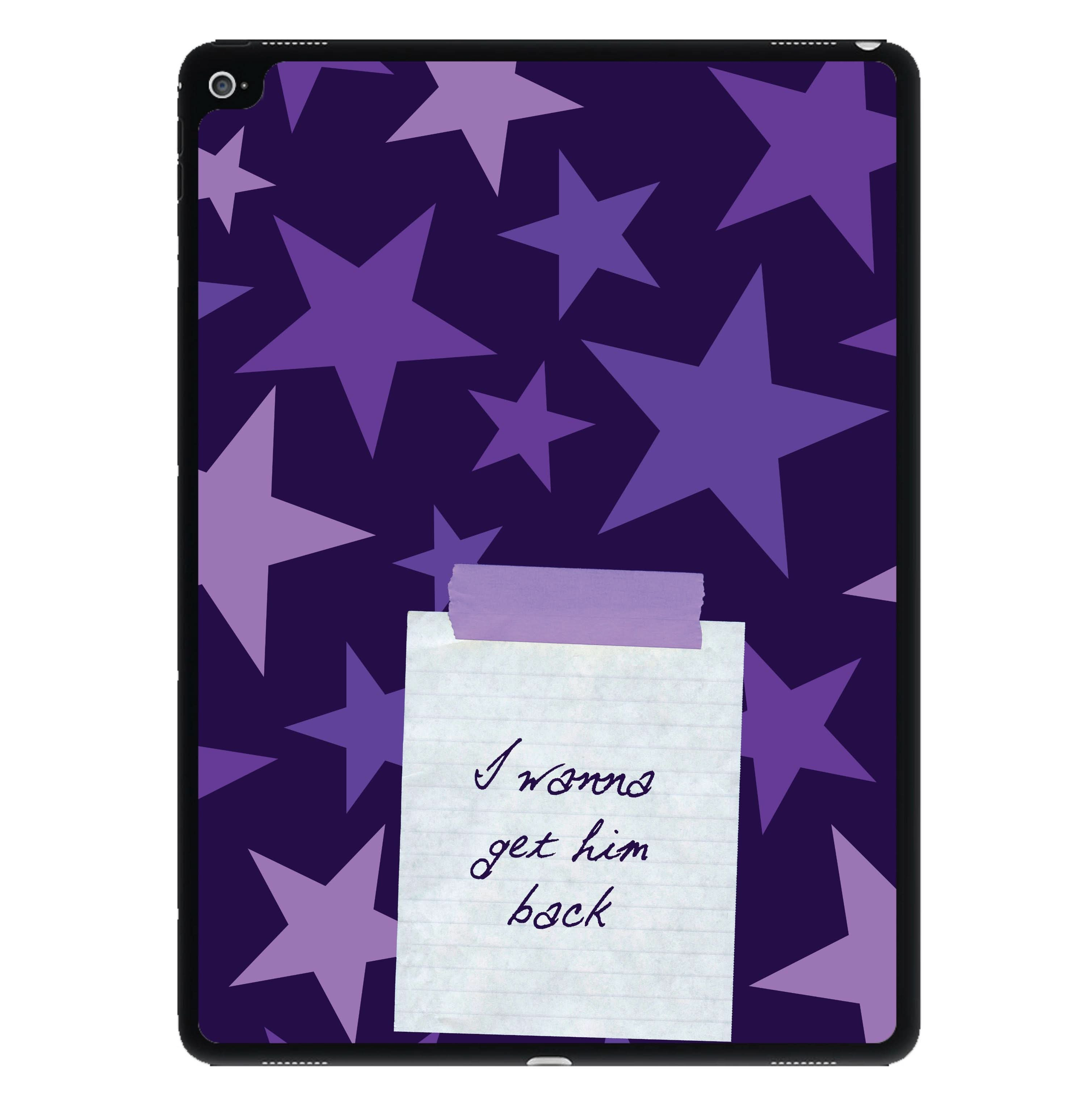 I Wanna Get Him Back iPad Case