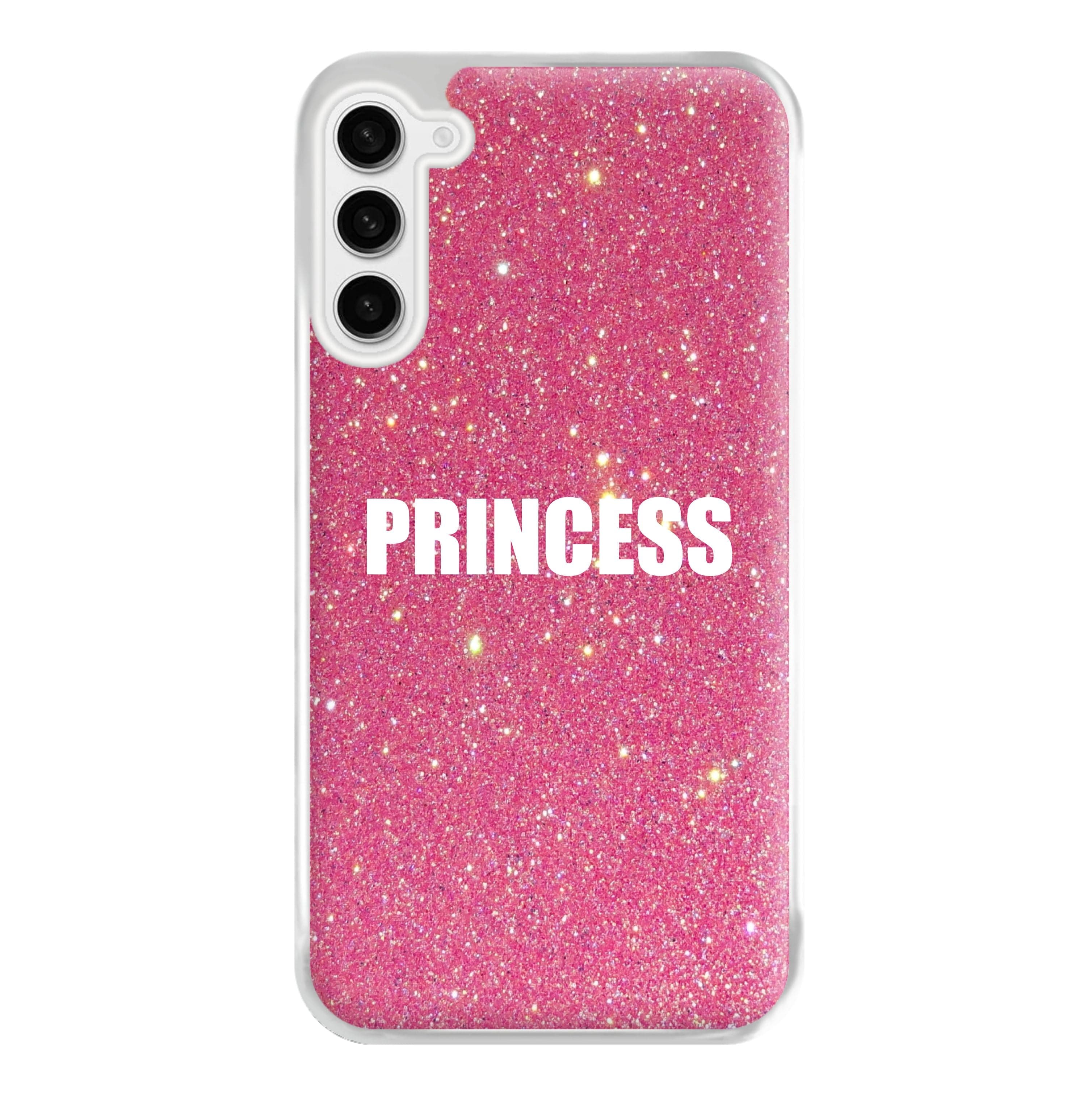 Glittery Pink Princess Phone Case