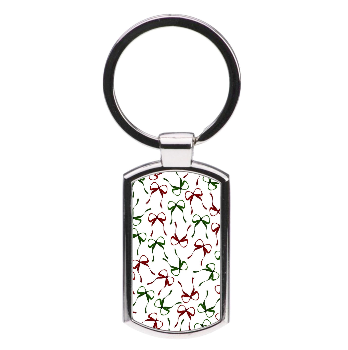 Christmas Pattern 10 Luxury Keyring