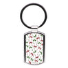 Christmas Patterns Luxury Keyrings