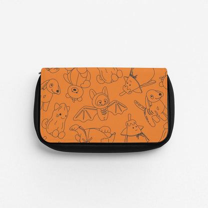 Halloween Plushies Pattern I - Halloween Pencil Case
