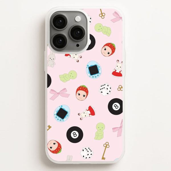 Trinkets Pattern Phone Case for Apple iPhone, Samsung Galaxy, Huawei and Google Pixel