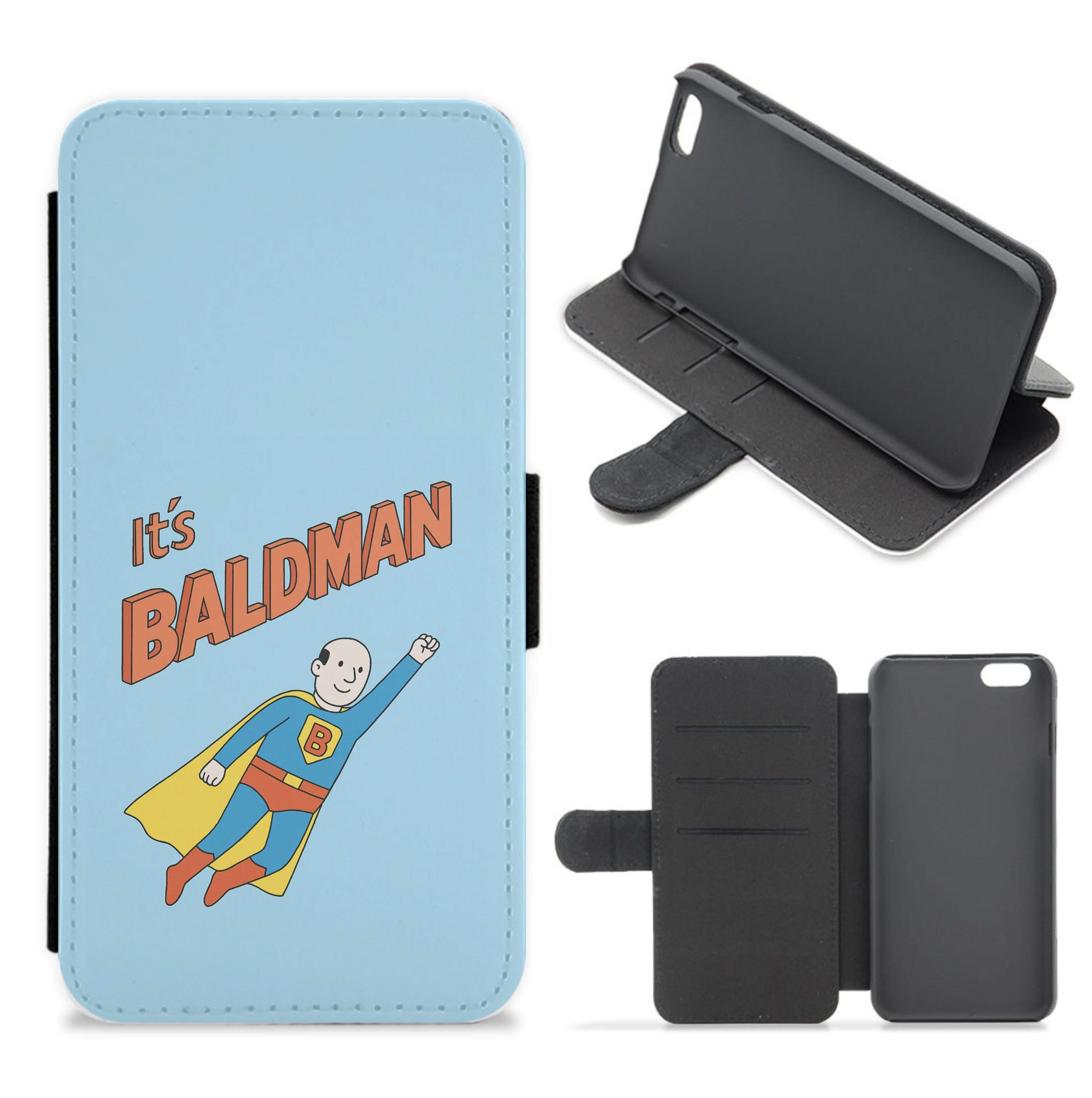It's Baldman - Father's Day Flip / Wallet Phone Case