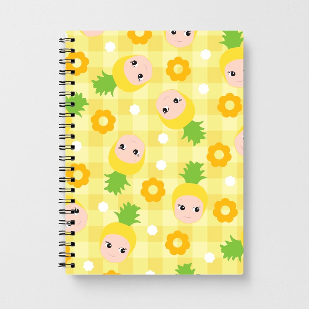 Pineapple Angel Pattern Notebook