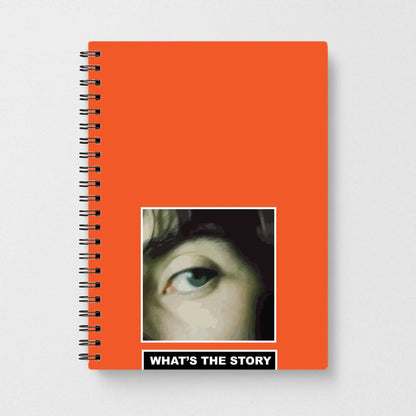 What's The Story Orange Notebook