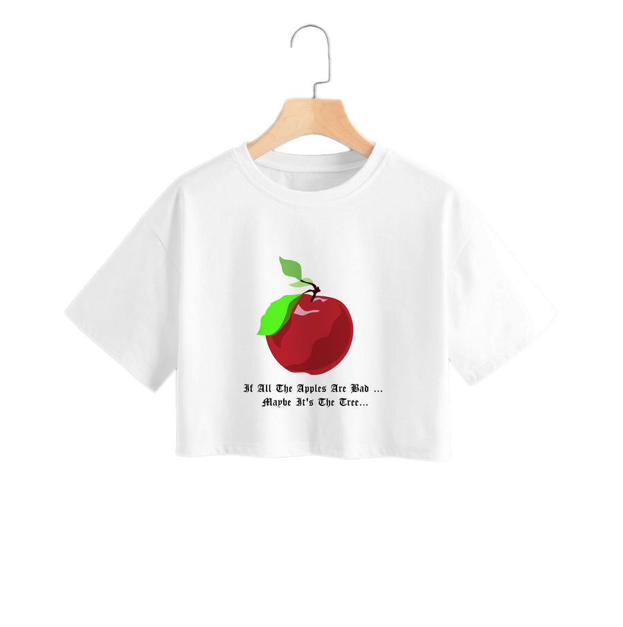If All The Apples Are Bad - Lucifer Crop Top