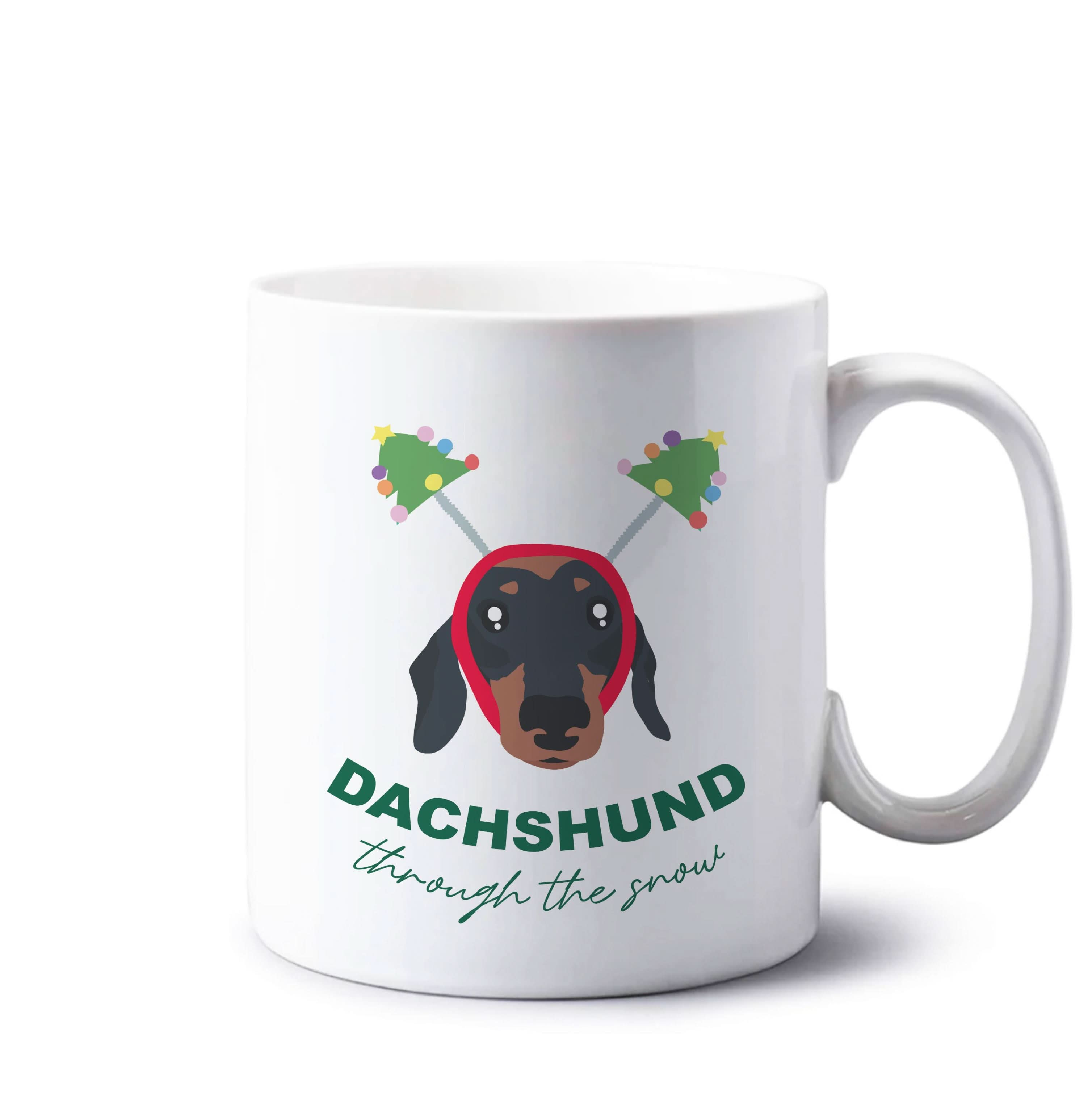 Dachshund Through The Snow Mug