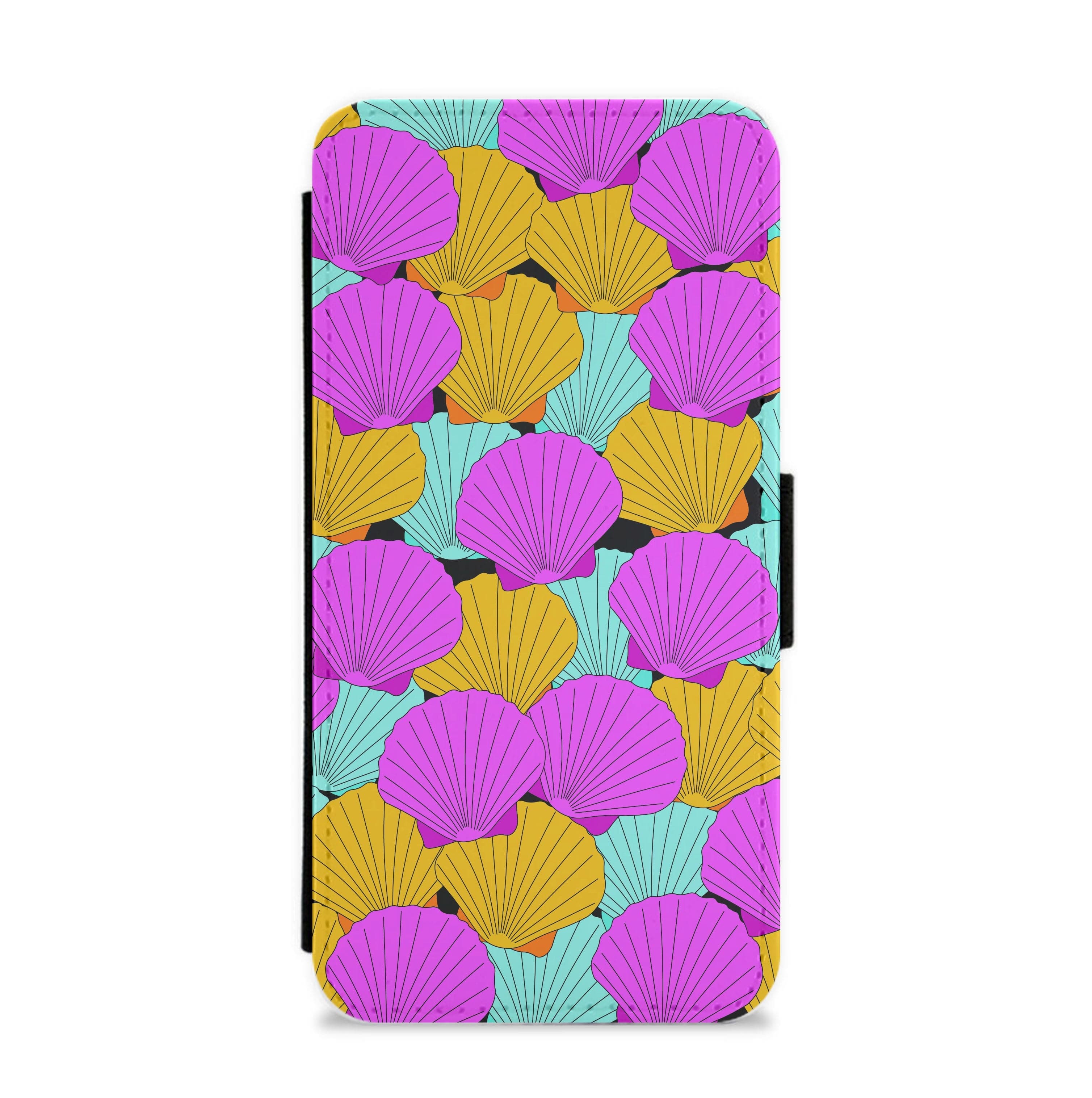 Seashells Pattern 9 Flip / Wallet Phone Case