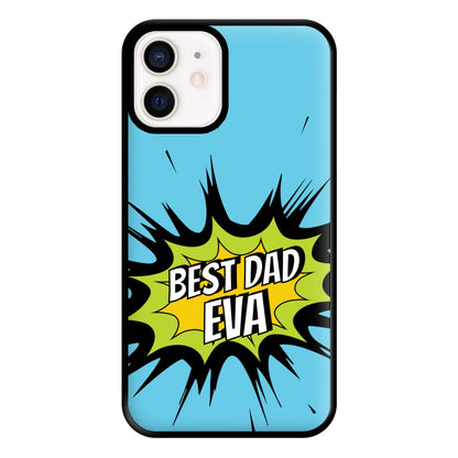 Comic Book Best Dad Eva iPhone 13 Mini Case