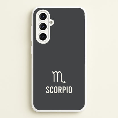 Scorpio Pastel Zodiac Galaxy A16 Case