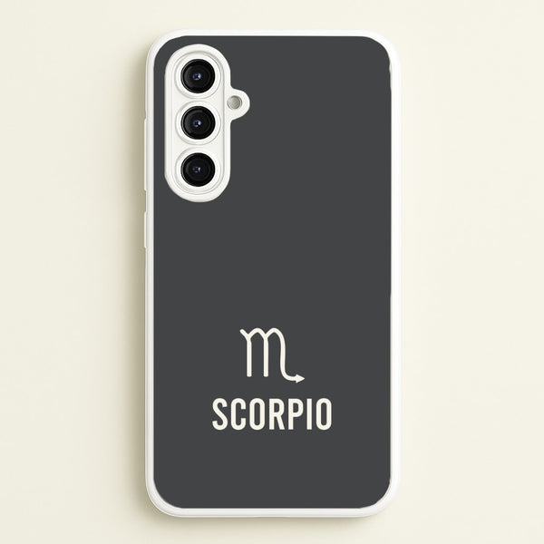 Scorpio Pastel Zodiac Galaxy A16 Case